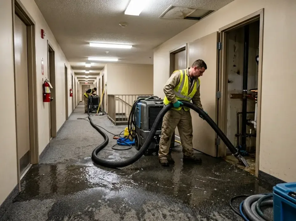 multi-unit-apartment-hallway-f-005 — frequently asked questions, Emergency Burst Pipe Water Extraction & Removal in Thomson,…
